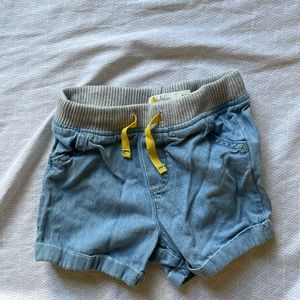 Mini Boden Jean shorts 18-24m